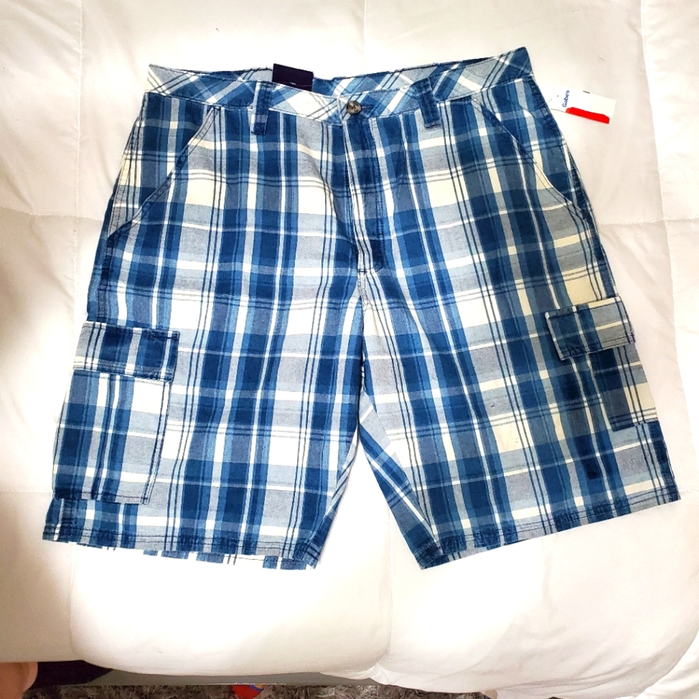 Plaid shorts